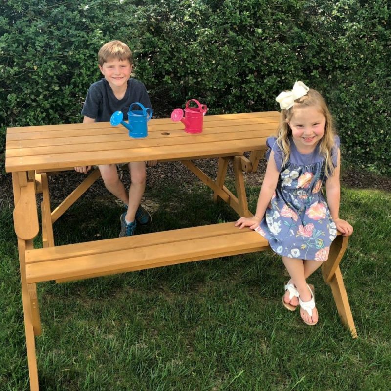 Active Play | 2 In 1 Picnic Table And Bench Active Play Active Play