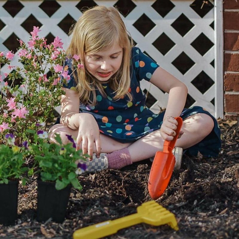 Active Play | 2 Piece Garden Set – Includes Hand Rake & Shovel Active Play Active Play