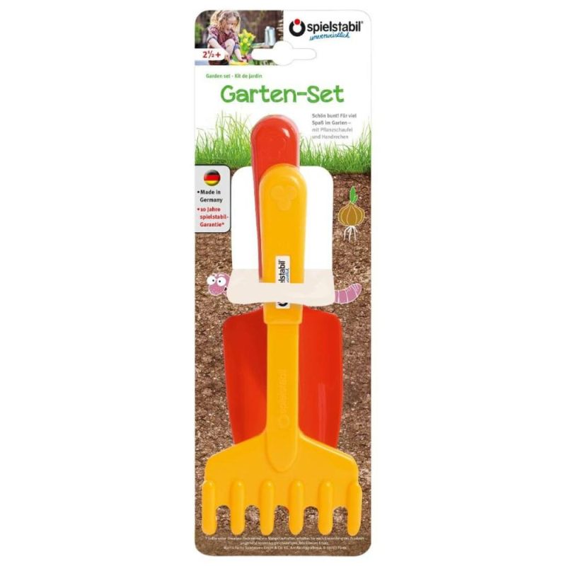 Active Play | 2 Piece Garden Set – Includes Hand Rake & Shovel Active Play Active Play