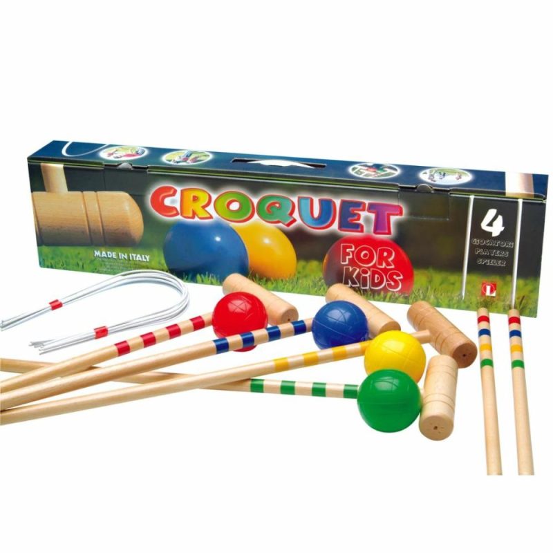 Active Play | Children’S 4 Player Croquet Set Active Play Active Play