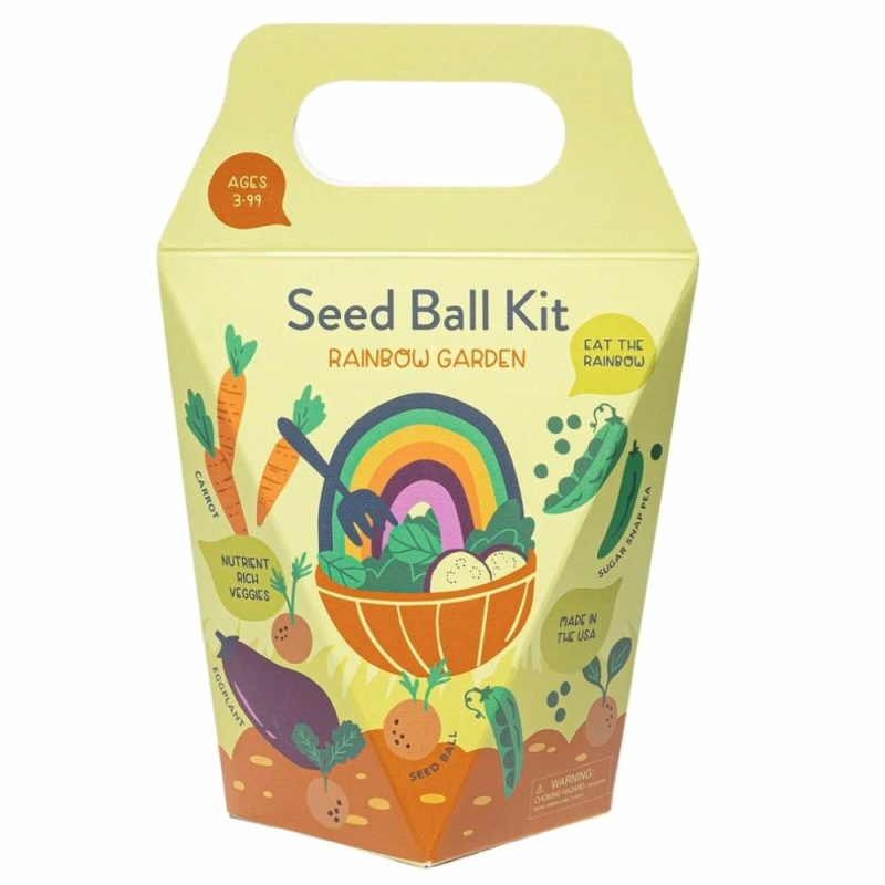 Active Play | Diy Seed Ball Kit  Rainbow Garden Active Play Active Play