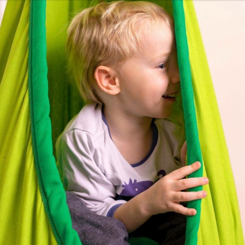 Active Play | Organic Cotton Kids Indoor Hanging Nest Swing Active Play Active Play