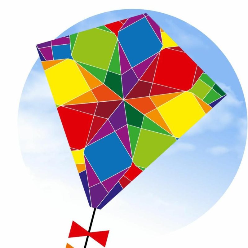 Active Play | Rainbow Mosaic Kite Active Play Active Play