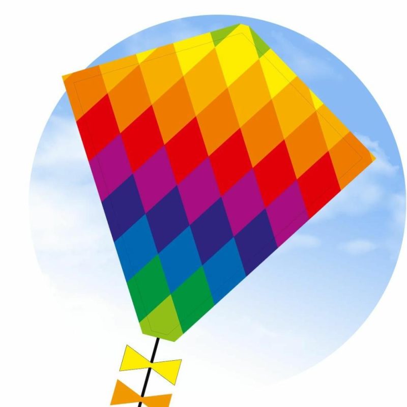 Active Play | Rainbow Patchwork Kite Active Play Active Play