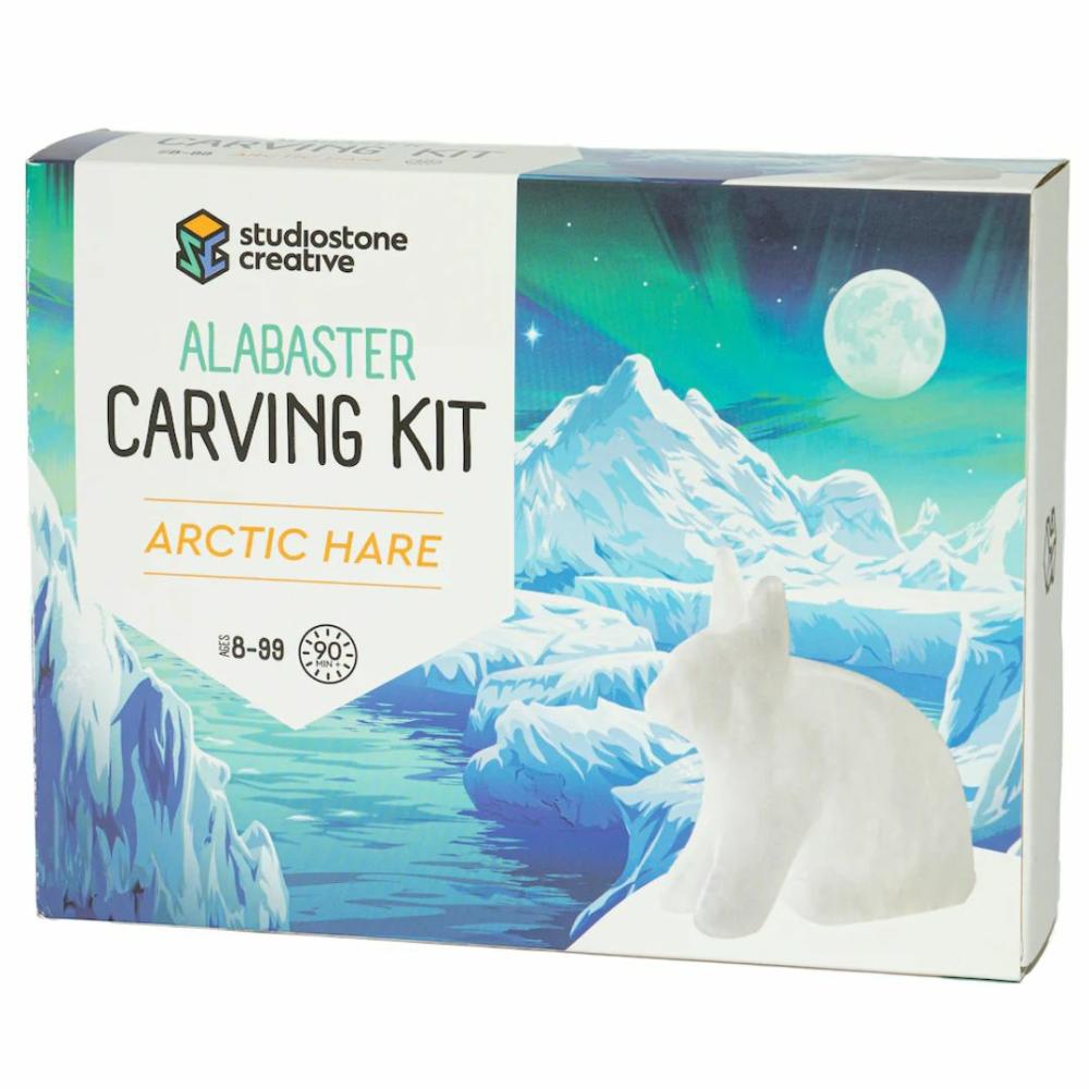 Arts & Crafts | Arctic Hare Alabaster Carving Kit Arts & Crafts Arts & Crafts