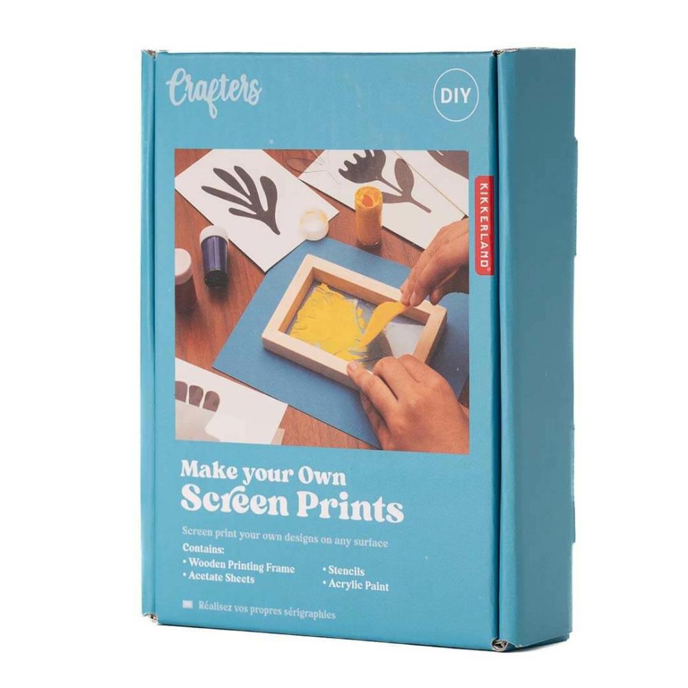 Arts & Crafts | Crafters Diy Screen Print Kit Arts & Crafts Arts & Crafts