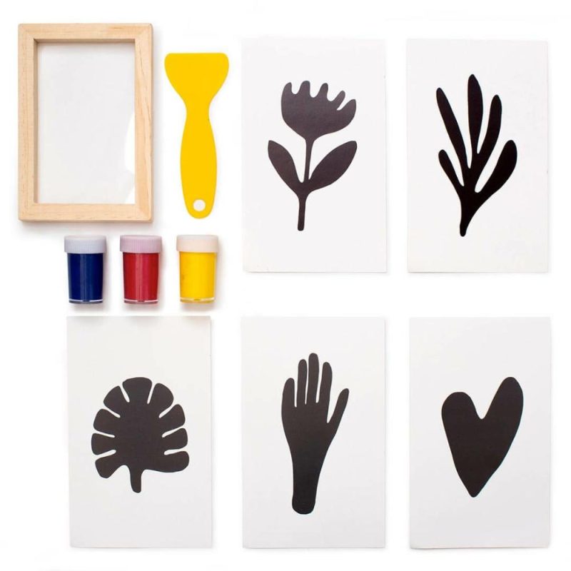 Arts & Crafts | Crafters Diy Screen Print Kit Arts & Crafts Arts & Crafts