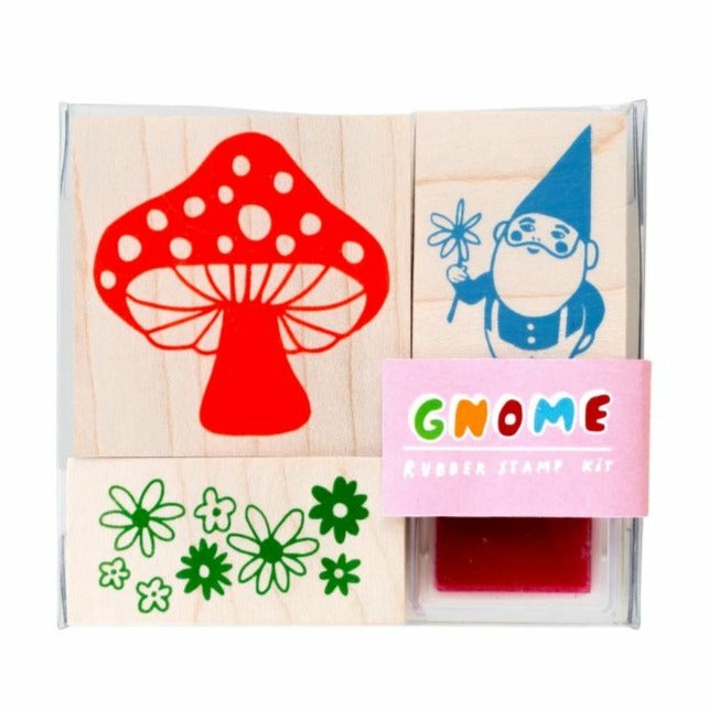 Arts & Crafts | Gnome And Mushroom Stamp Kit Arts & Crafts Arts & Crafts