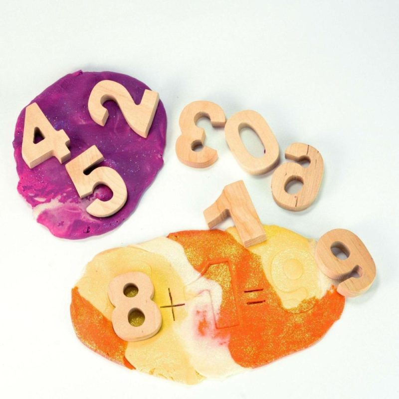 Arts & Crafts | Learning Numbers – Natural Play Dough Kit Arts & Crafts Arts & Crafts