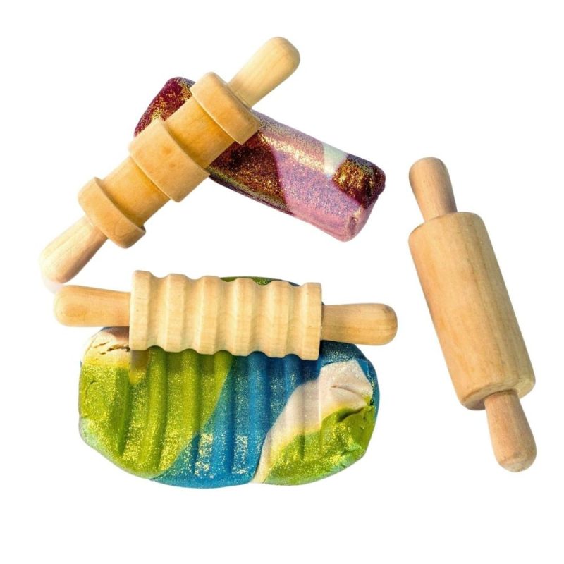 Arts & Crafts | Natural Play Dough Rolling Pattern Kit Arts & Crafts Arts & Crafts