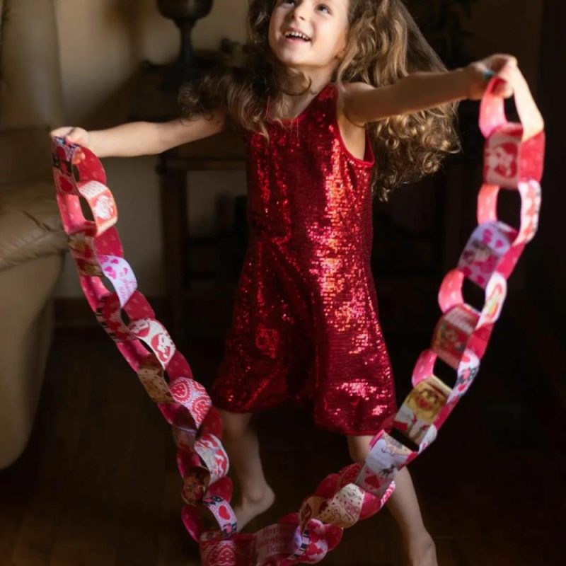 Arts & Crafts | Paper Chains Kit – Valentine Arts & Crafts Arts & Crafts