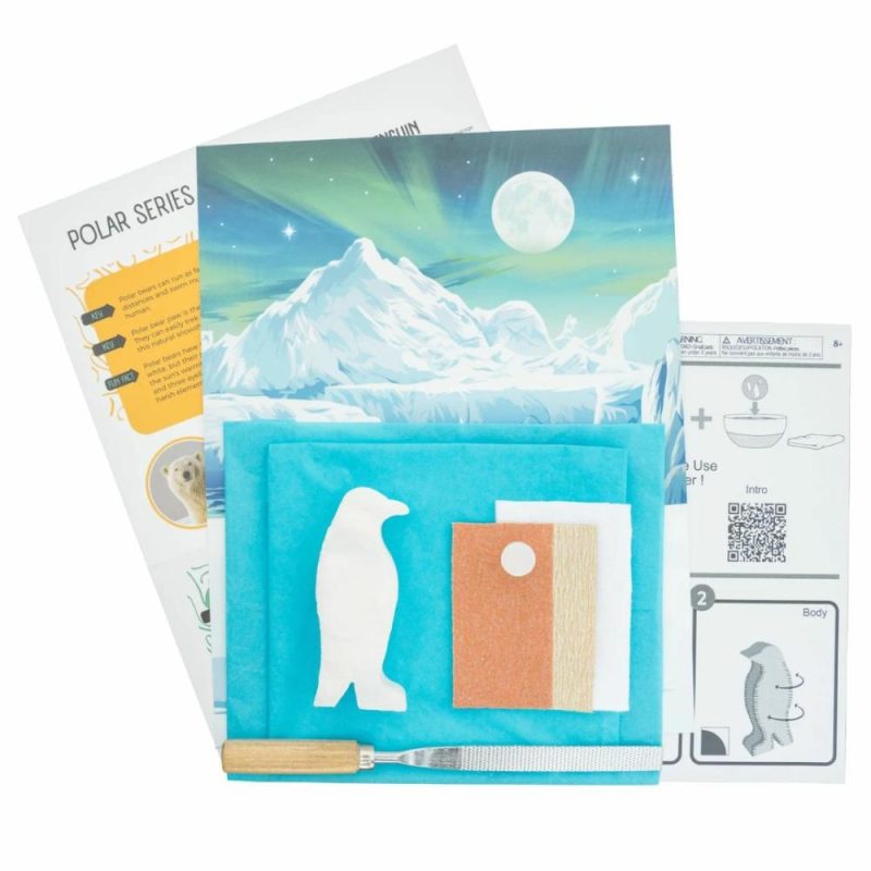 Arts & Crafts | Penguin Alabaster Carving Kit Arts & Crafts Arts & Crafts