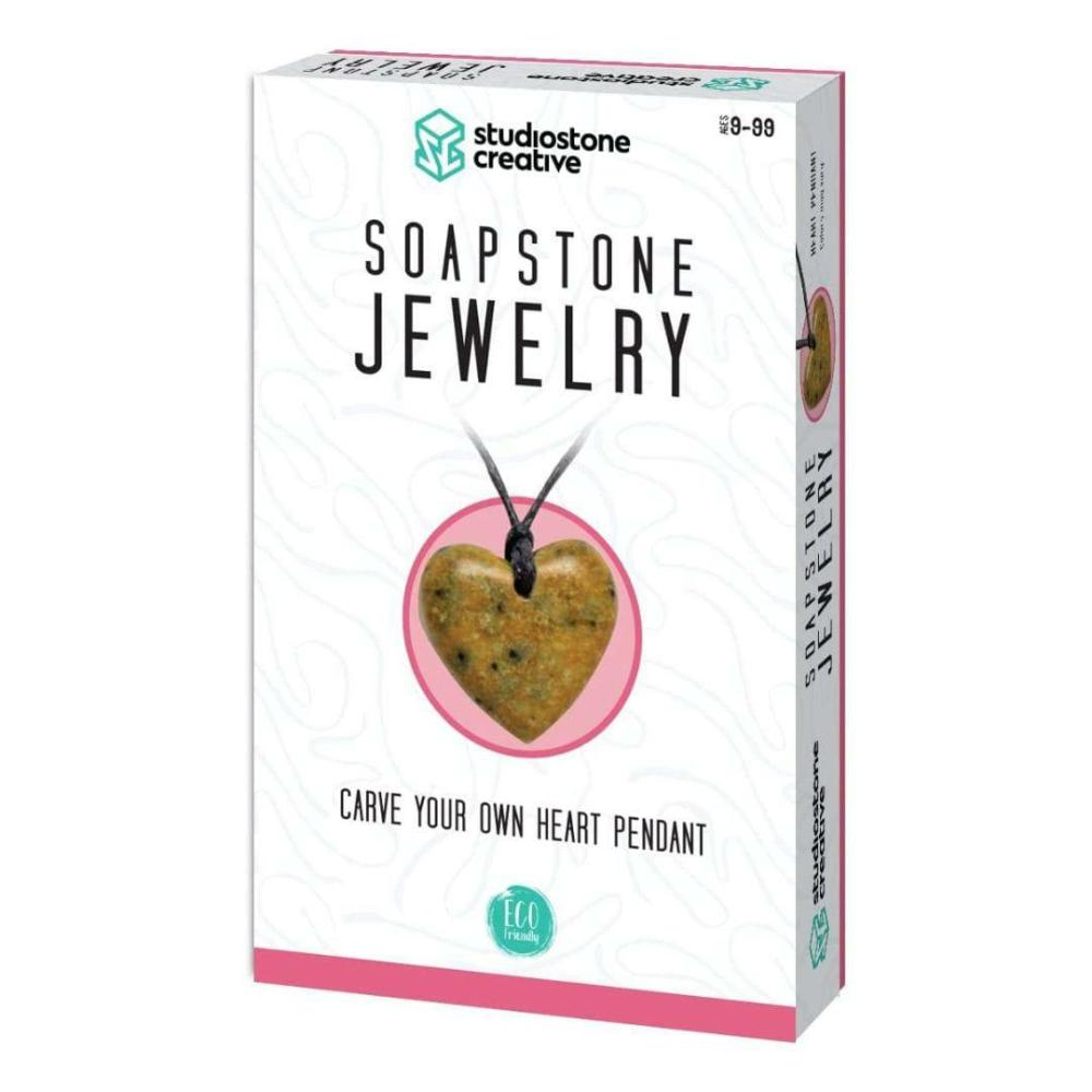 Arts & Crafts | Soapstone Heart Pendant Kit Arts & Crafts Arts & Crafts