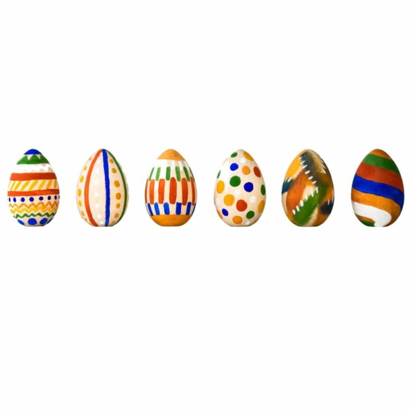 Arts & Crafts | Wooden Egg-Painting Craft Kit Arts & Crafts Arts & Crafts