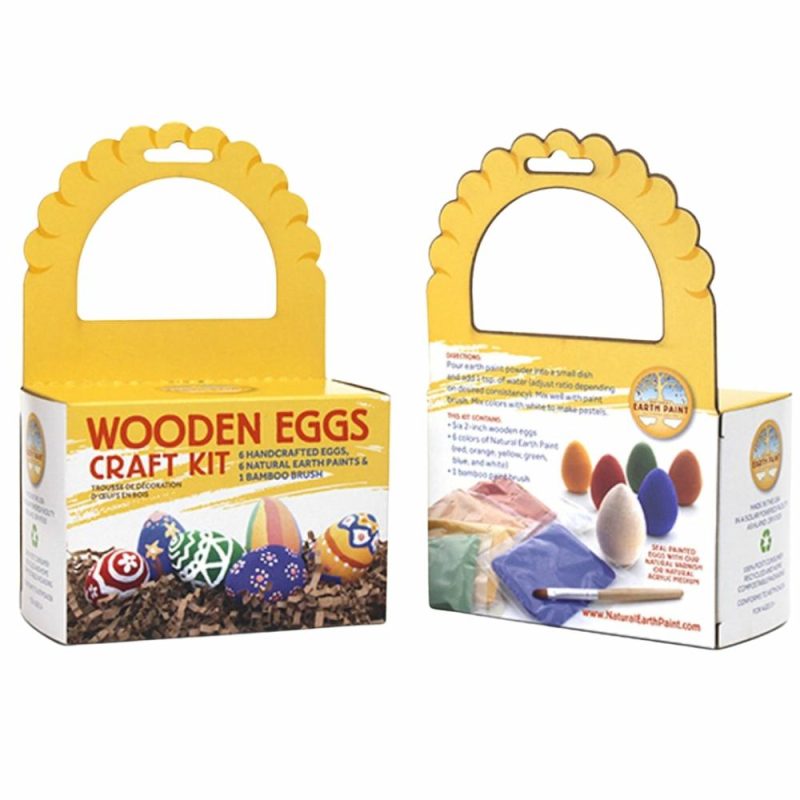 Arts & Crafts | Wooden Egg-Painting Craft Kit Arts & Crafts Arts & Crafts