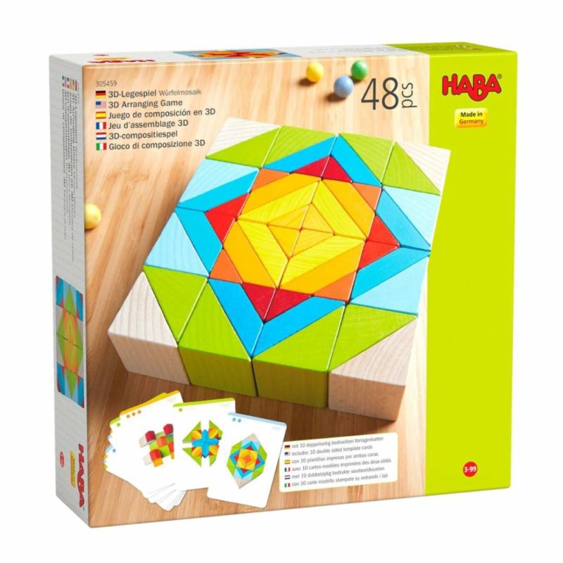 Blocks & Building | 3D Wooden Mosaic Arranging Game Blocks & Building Blocks & Building