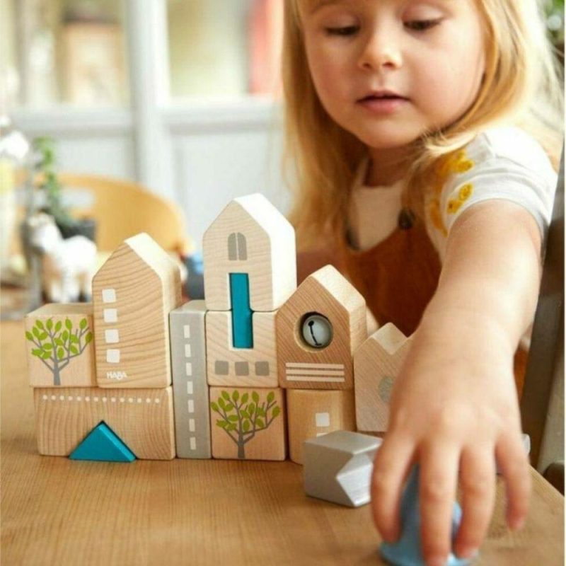 Blocks & Building | Bad Rodach Skyline Wooden Building Block Set Blocks & Building Blocks & Building