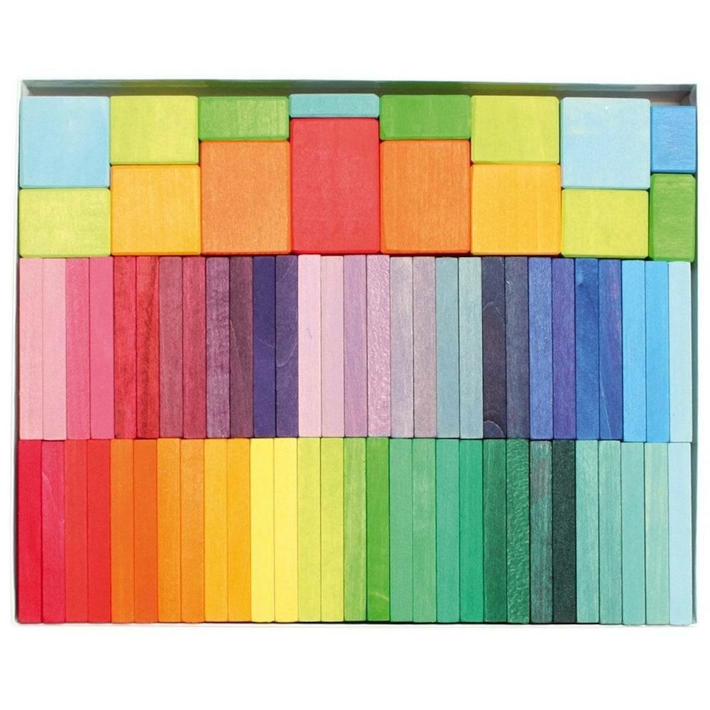 Blocks & Building | Color Chart Rally Wooden Blocks Set Blocks & Building Blocks & Building