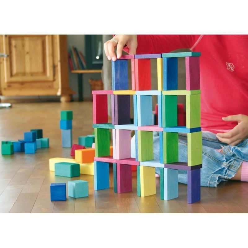 Blocks & Building | Color Chart Rally Wooden Blocks Set Blocks & Building Blocks & Building