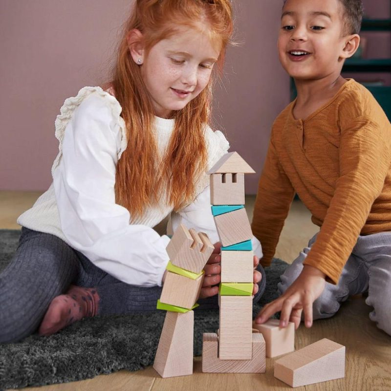 Blocks & Building | Crooked Tower Wooden Blocks Blocks & Building Blocks & Building