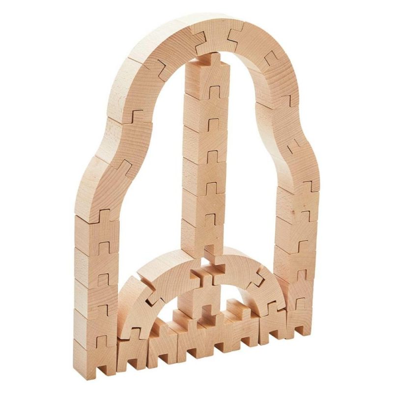 Blocks & Building | Interlocking Wooden Blocks Construction Set Blocks & Building Blocks & Building