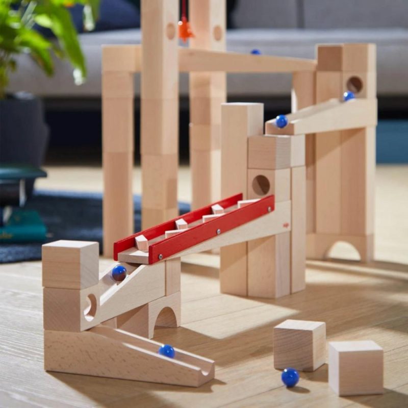 Blocks & Building | Large Wooden Marble Run Set Blocks & Building Blocks & Building