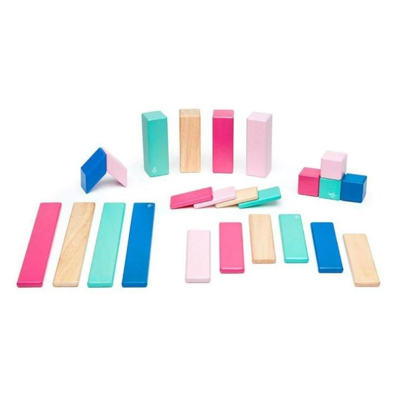 Blocks & Building | Magnetic Wooden Blocks – 24 Piece Set Blossom Blocks & Building Blocks & Building