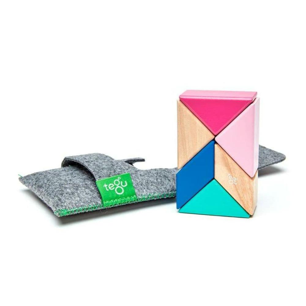 Blocks & Building | Pocket Pouch Prism Wooden Magnetic Blocks – Blossom Blocks & Building Blocks & Building