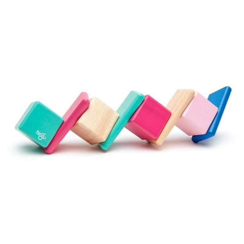 Blocks & Building | Pocket Pouch Wooden Magnetic Blocks – Blossom Blocks & Building Blocks & Building