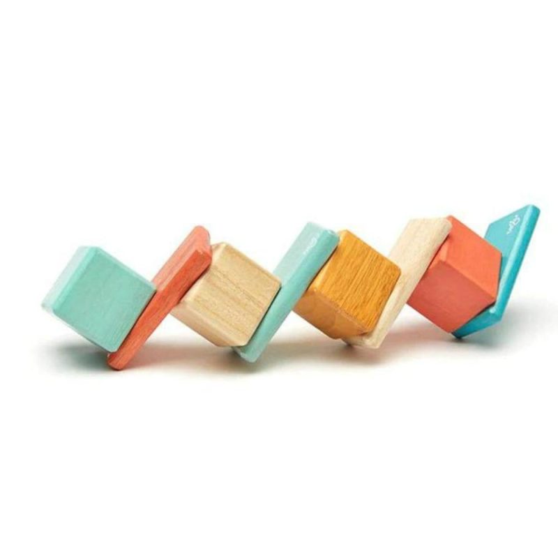 Blocks & Building | Pocket Pouch Wooden Magnetic Blocks – Sunset Blocks & Building Blocks & Building