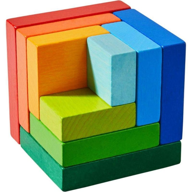 Blocks & Building | Rainbow Cube Game Wooden Blocks Blocks & Building Blocks & Building