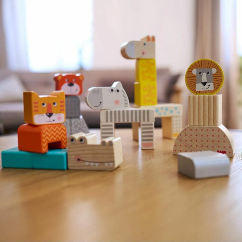 Blocks & Building | Wooden Animal Parade Blocks Blocks & Building Blocks & Building