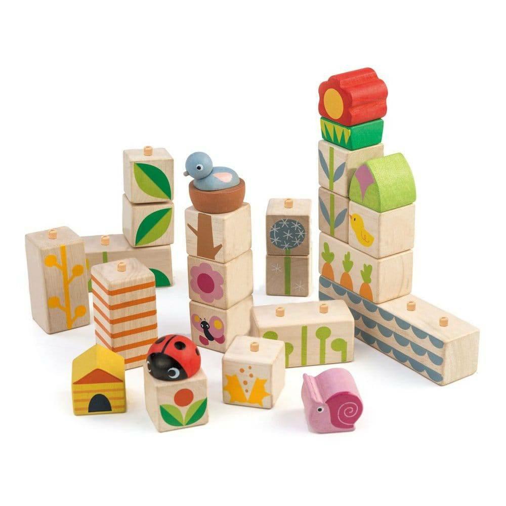 Blocks & Building | Wooden Garden Blocks Set Blocks & Building Blocks & Building