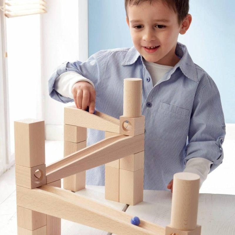 Blocks & Building | Wooden Marble Run Starter Set Blocks & Building Blocks & Building