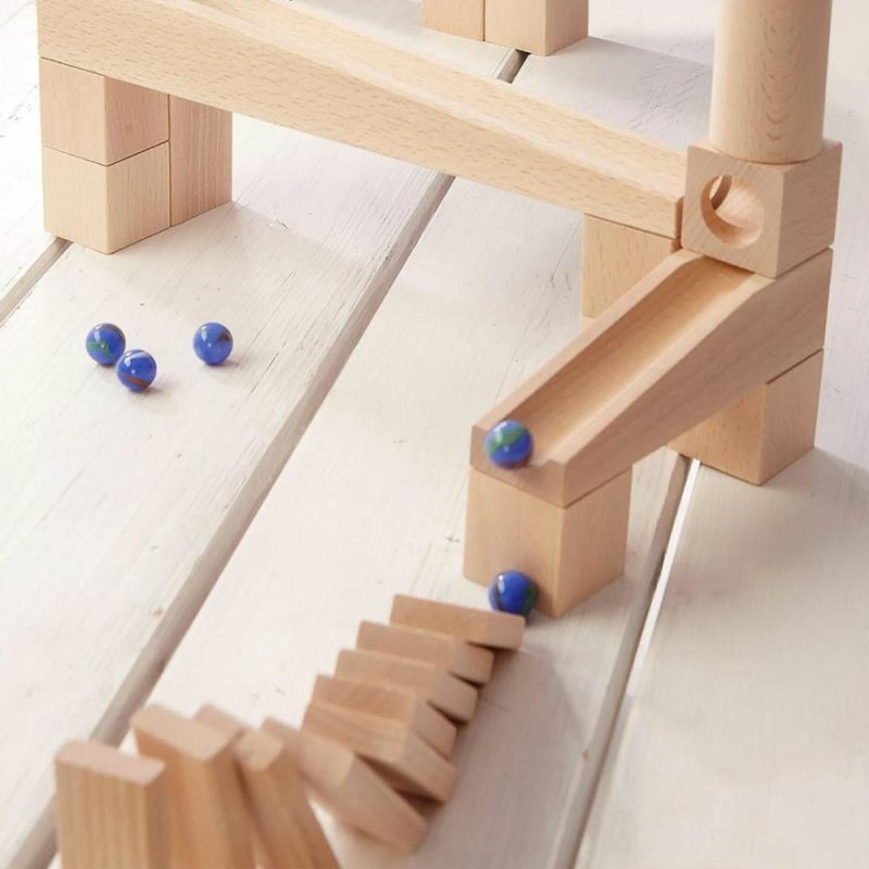 Blocks & Building | Wooden Marble Run Starter Set Blocks & Building Blocks & Building