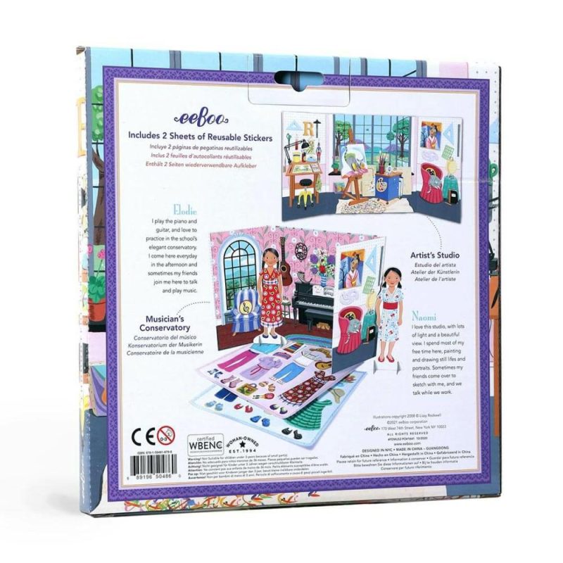 Developmental Toys | A Day In Paris Paper Doll Set Developmental Toys Developmental Toys