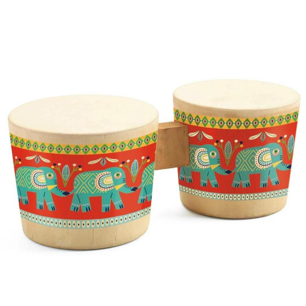 Developmental Toys | Animambo Bongo Drums Musical Instrument Developmental Toys Developmental Toys