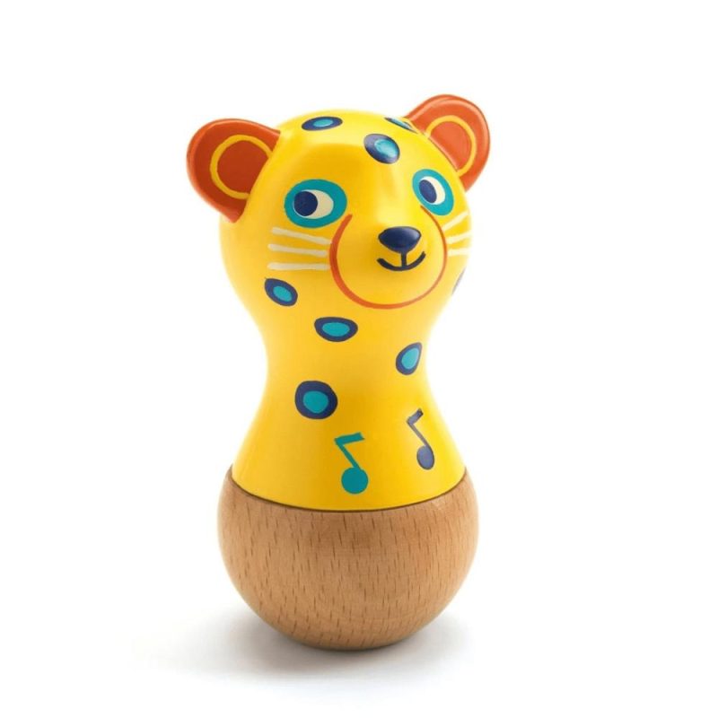 Developmental Toys | Animambo Jaguar Maraca Musical Instrument Developmental Toys Developmental Toys