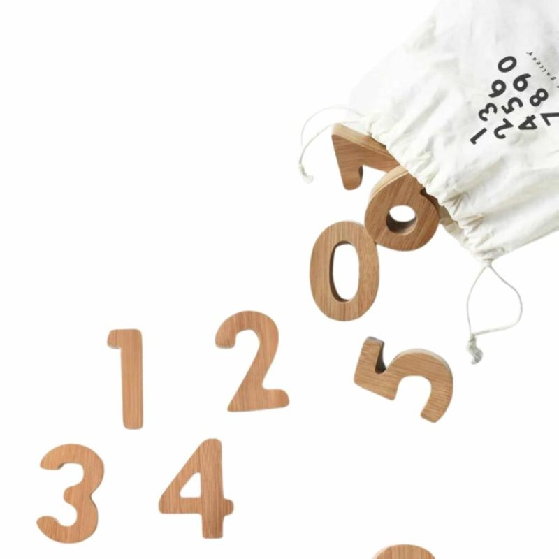 Developmental Toys | Bamboo Number Set Developmental Toys Developmental Toys