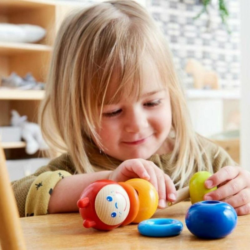 Developmental Toys | Caterpillar Wooden Threading Toy Developmental Toys Developmental Toys