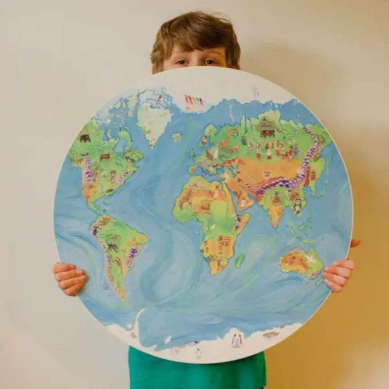 Developmental Toys | Children’S World Map Developmental Toys Developmental Toys