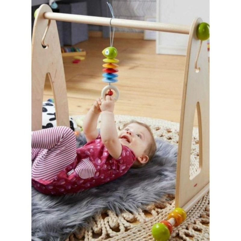 Developmental Toys | Dangling Wooden Figure Parrot Stroller And Crib Toy Developmental Toys Developmental Toys