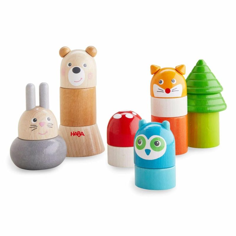 Developmental Toys | Forest Animals Wooden Stacking Toy Developmental Toys Developmental Toys