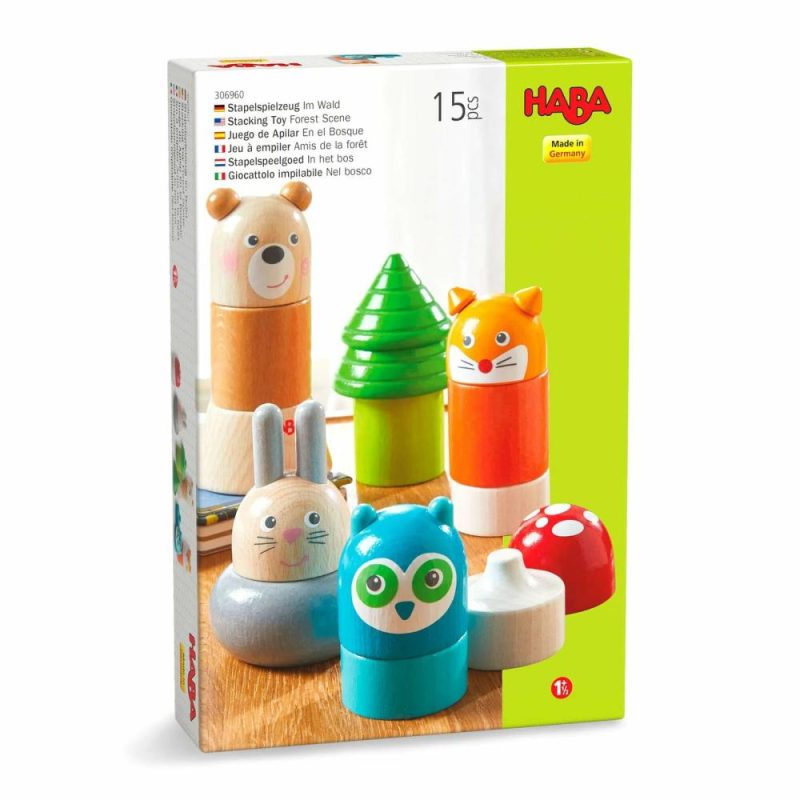 Developmental Toys | Forest Animals Wooden Stacking Toy Developmental Toys Developmental Toys