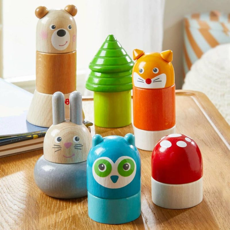 Developmental Toys | Forest Animals Wooden Stacking Toy Developmental Toys Developmental Toys