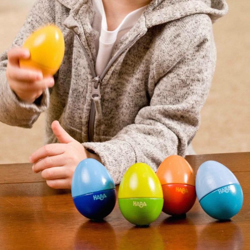 Developmental Toys | Musical Eggs – Wooden Rattles Developmental Toys Developmental Toys