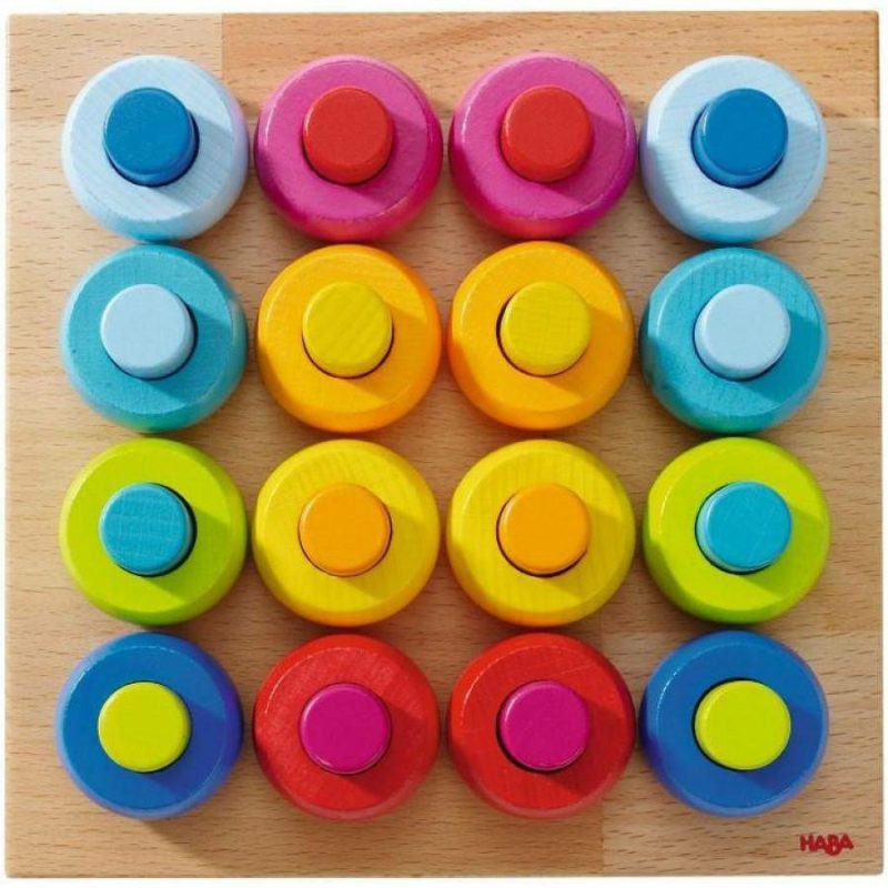 Developmental Toys | Rainbow Whirls Pegs & Rings Game Developmental Toys Developmental Toys