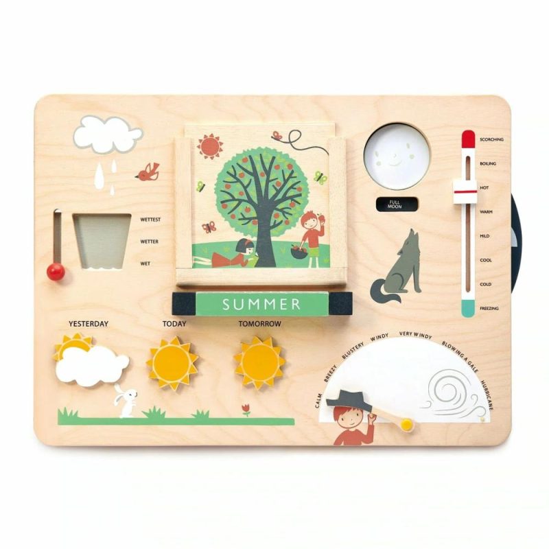 Developmental Toys | Seasonal Wooden Weather Station Developmental Toys Developmental Toys