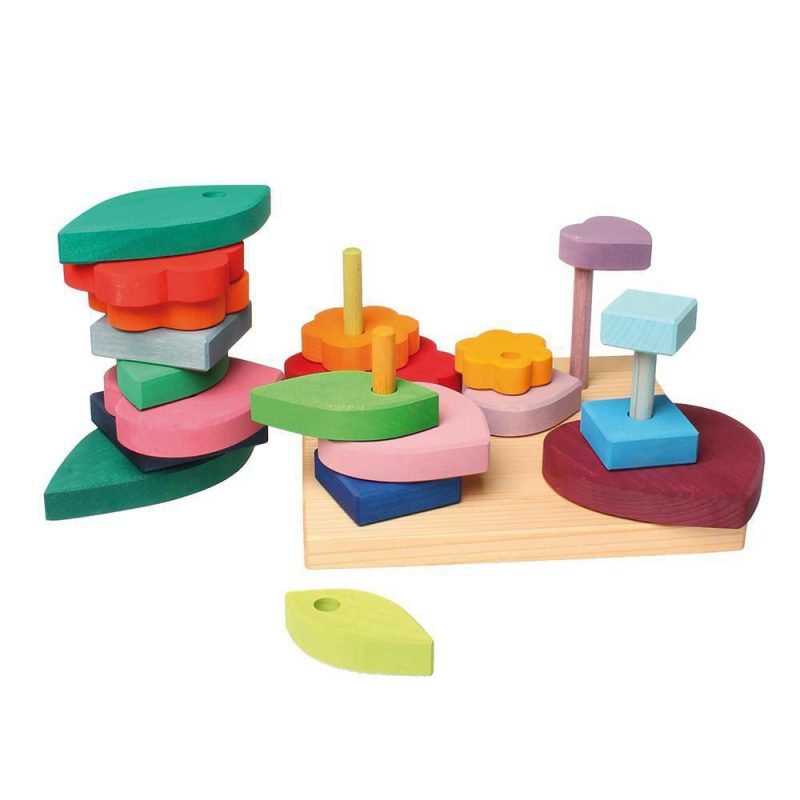 Developmental Toys | Shapes And Colors – Wooden Stacking And Sorting Toy Developmental Toys Developmental Toys