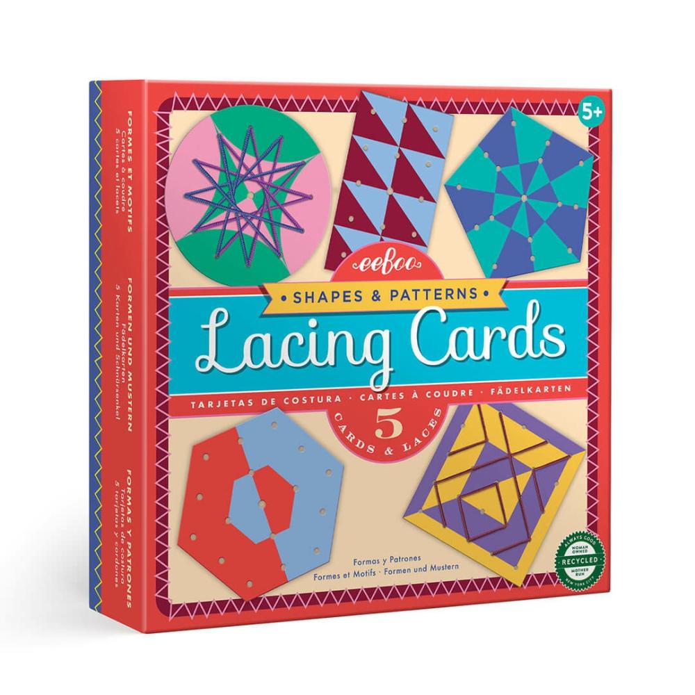 Developmental Toys | Shapes & Patterns Lacing Cards Developmental Toys Developmental Toys